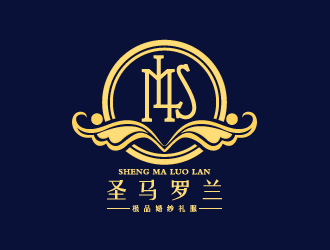 黃安悅的圣馬羅蘭極品婚紗禮服logo設(shè)計(jì)