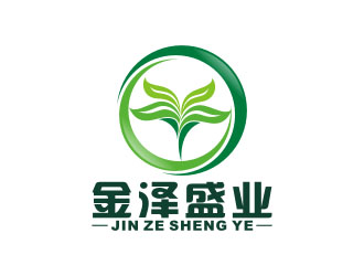 楊福的北京金澤盛業(yè)商業(yè)服務(wù)有限公司logo設(shè)計(jì)