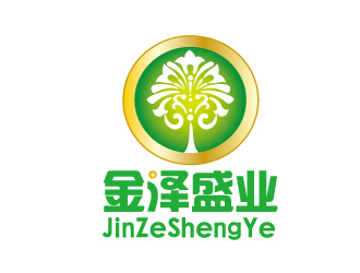 何錦江的北京金澤盛業(yè)商業(yè)服務(wù)有限公司logo設(shè)計(jì)