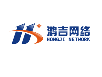 譚家強的鴻吉網絡logo設計