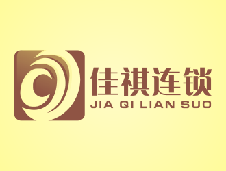 張軍代的佳祺連鎖（JQ）logo設(shè)計