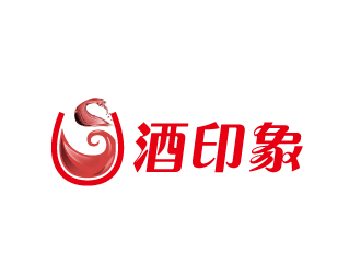 黃安悅的酒印象-進(jìn)口酒業(yè)logo設(shè)計