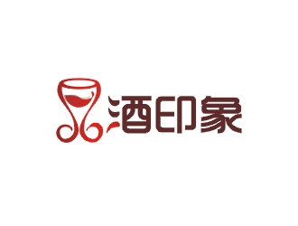 鄭國麟的酒印象-進(jìn)口酒業(yè)logo設(shè)計