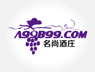 周同銀的名尚酒莊進(jìn)口紅酒logo設(shè)計(jì)