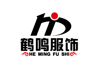 何錦江的鶴鳴服飾皮具logologo設(shè)計(jì)