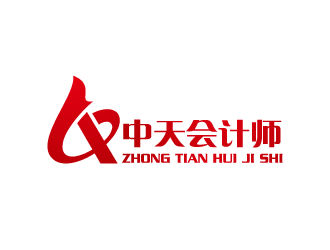 周金進(jìn)的中天會(huì)計(jì)師logo設(shè)計(jì)