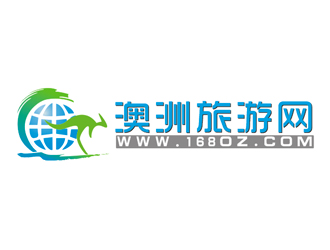 祝小林的www.168oz.com  澳洲旅游網(wǎng)logo設(shè)計(jì)