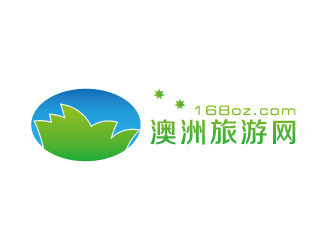 陳兆松的www.168oz.com  澳洲旅游網(wǎng)logo設(shè)計