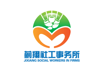 黃安悅的薊翔社工事務所logo設(shè)計