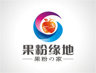 楊福的果粉緣地logo設計