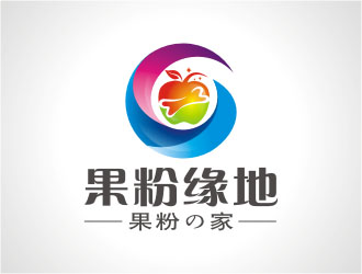 楊福的果粉緣地logo設計