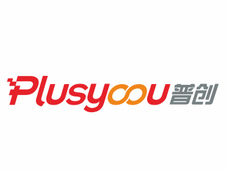 周文元的Plusyoou 普創(chuàng)logo設(shè)計