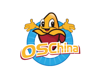 黃安悅的開源中國OSChina 卡通LOGOlogo設(shè)計