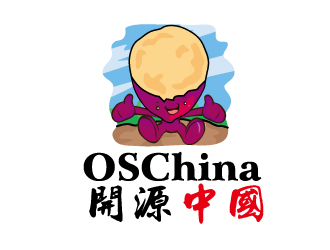 何錦江的開源中國OSChina 卡通LOGOlogo設(shè)計