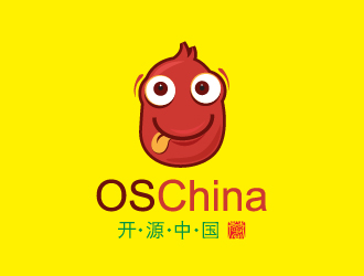 文大為的開源中國OSChina 卡通LOGOlogo設(shè)計