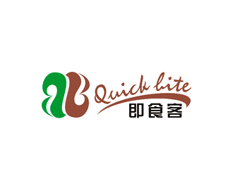 許明慧的Quick bite 即食客logo設(shè)計(jì)