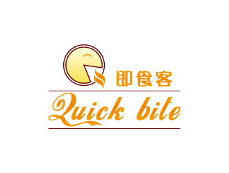 陳兆松的Quick bite 即食客logo設(shè)計