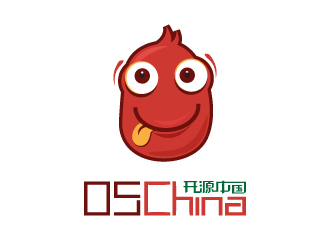 文大為的開源中國OSChina 卡通LOGOlogo設(shè)計