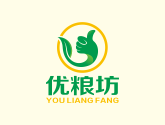 林思源的優(yōu)糧坊logo設計