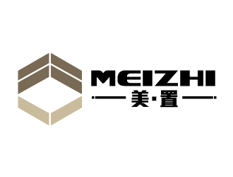 何錦江的圖標和MEIZHI字標logo設(shè)計