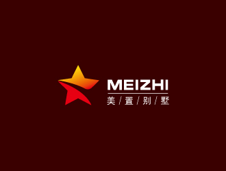 文大為的圖標和MEIZHI字標logo設(shè)計