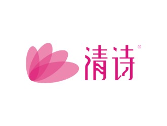 韋百戰(zhàn)的清詩logo設計