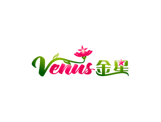 陳曉濱的中文名稱：金星----英文名稱：Venuslogo設(shè)計(jì)