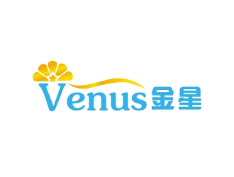 曾翼的中文名稱：金星----英文名稱：Venuslogo設(shè)計(jì)