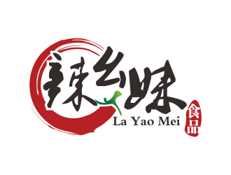 林思源的辣幺妹 食品卡通設(shè)計logo設(shè)計