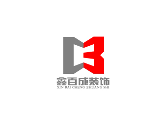 劉祥慶的鑫百成裝飾logo設計