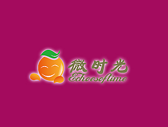 孫紅印的微時(shí)光果汁飲料店logo設(shè)計(jì)