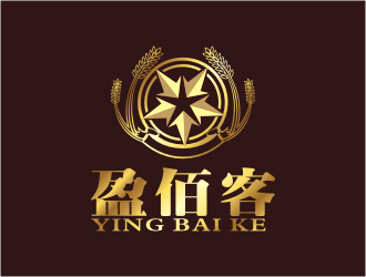 楊福的盈佰客酒業(yè)logo設計