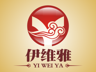 張軍代的伊維雅紅酒酒具logo設(shè)計