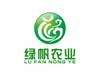 高建輝的綠帆生態(tài)logo設計