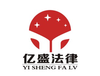 張軍代的億盛法律logo設(shè)計(jì)