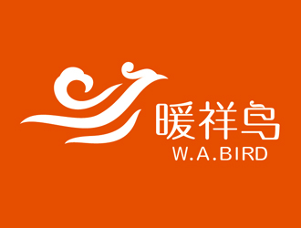 李桂平的暖祥鳥（Warm auspicious bird，通過這些字母給縮寫一下，）品牌商標(biāo)設(shè)計(jì)公司完成公司logo設(shè)計(jì)