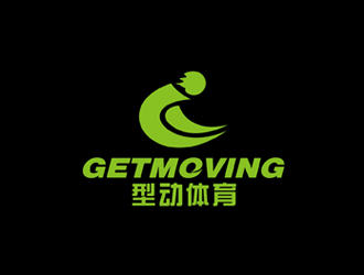 趙波的GETMOVING    型動(dòng)體育logo設(shè)計(jì)