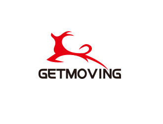 何錦江的GETMOVING    型動(dòng)體育logo設(shè)計(jì)