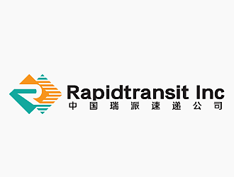 孫紅印的Rapidtransit Inc瑞派速遞logo設計