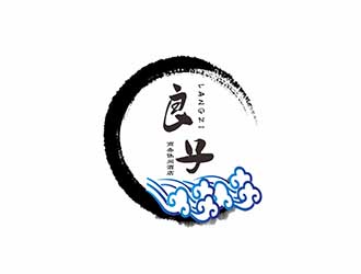 AR科技核心～雪狐設(shè)計的良子商務(wù)休閑酒店logo設(shè)計