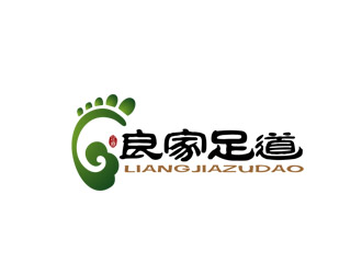 郭慶忠的良家足道logo設(shè)計