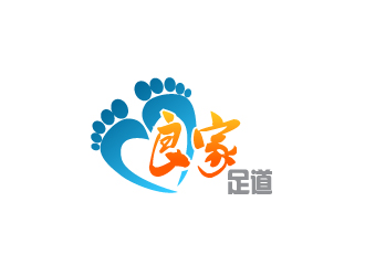 曉熹的良家足道logo設(shè)計