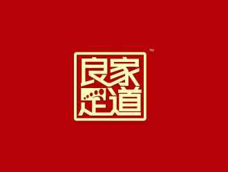 楊勇的良家足道logo設(shè)計