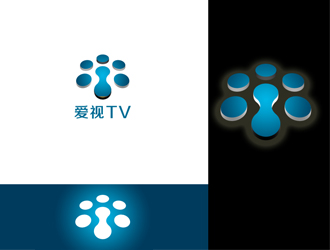 杜鵬飛的愛視TVlogo設(shè)計(jì)