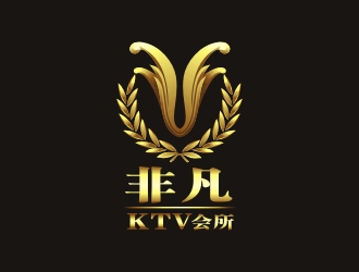 曾翼的非凡KTV會(huì)所logo設(shè)計(jì)