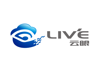 譚家強的云眼live高科技logologo設(shè)計