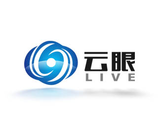 郭慶忠的云眼live高科技logologo設(shè)計