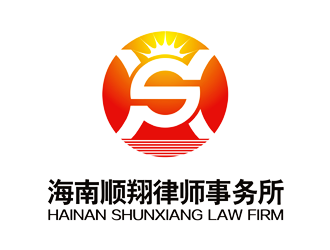 譚家強的海南順翔律師事務(wù)所logo設(shè)計