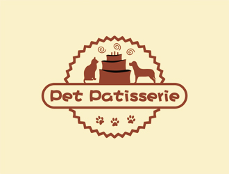 譚家強的Pet Patisserie 蛋糕店logo設(shè)計