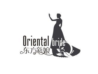 林恩維的東方新娘婚紗攝影l(fā)ogo設(shè)計